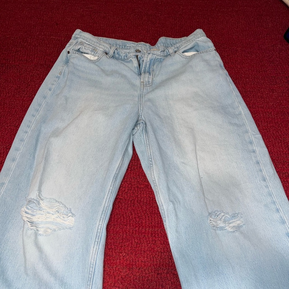 Old Navy Light Blue Boyfriend Jeans